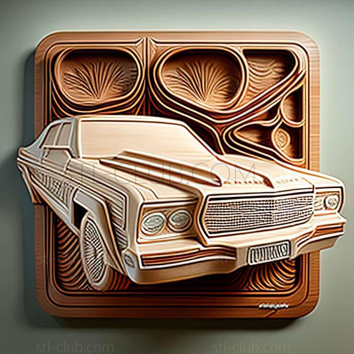 3D мадэль Ford LTD II (STL)